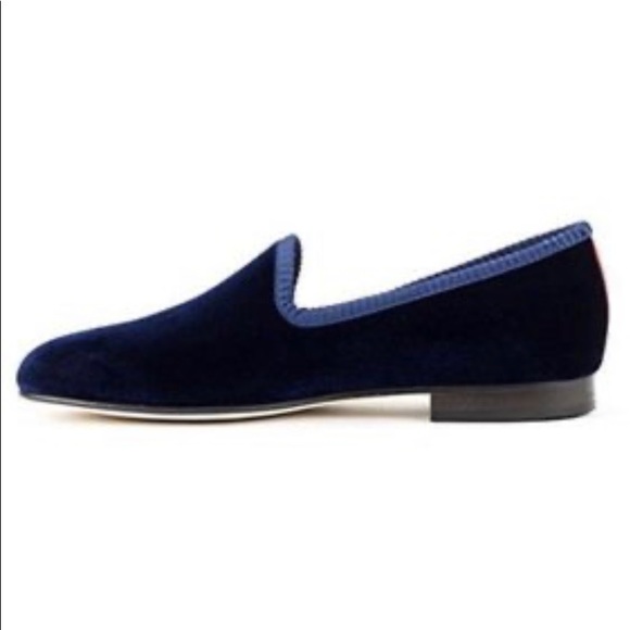 DEL TORO - BLUE VELVET - Classic Slip On Shoe  SZ8 main image 5